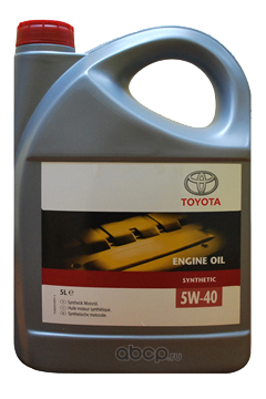 5W-40 5L ENGINE OIL МАСЛО МОТОРНОЕ СИНТЕТИЧЕСКОЕ, 0888080835