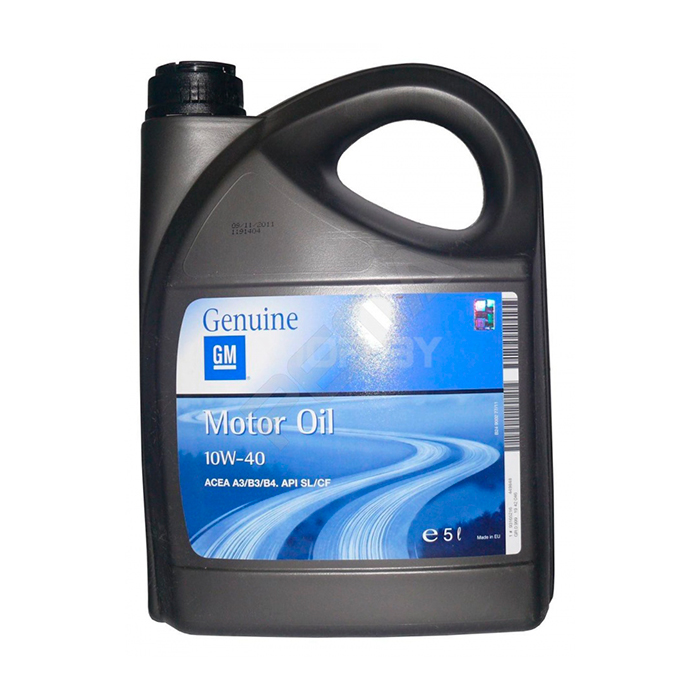 10W-40 5L SEMI SYNTHETIC МАСЛО МОТОРНОЕ ПОЛУСИНТЕТИЧЕСКОЕ, 93165216