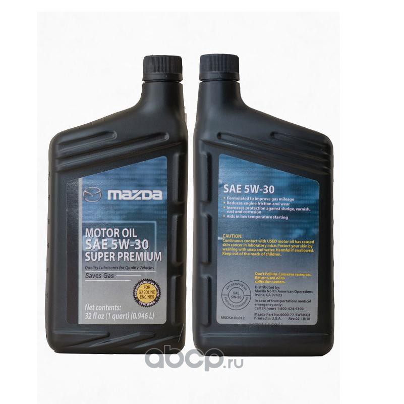 Моторное масло Super Premium, 0000775W30QT