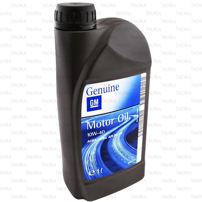 SAE 10W-40 1L GM GENUINE SEMI-SYNTHETIC EU МАСЛО МОТОРНОЕ ПОЛУСИНТЕТИЧЕСКОЕ, 1942043