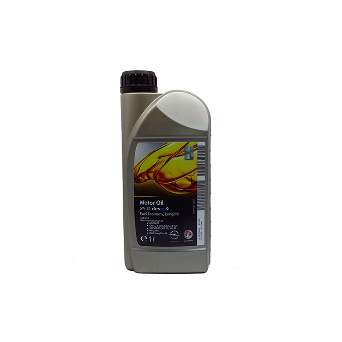 Моторное масло GENERAL MOTORS Dexos2 5W-30 (EU), 1л, 93165554