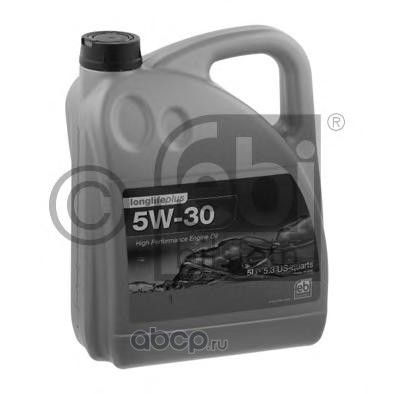 Моторное масло Febi Engine Oil Longlife Plus 5W-30, 5л, 32947