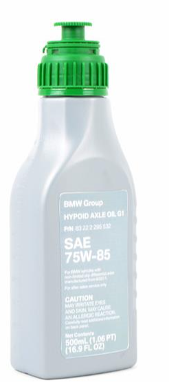 75W-85 HYPOID AXLE OIL 500 GL-4 МАСЛО ТРАНСМИССИОННОЕ СИНТЕТИЧЕСКОЕ МЛ, 83222295532