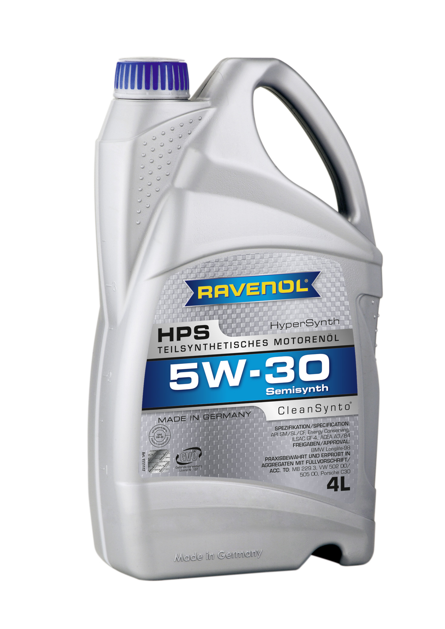 SAE 5W-30 4L HPS NEW МОТОРНОЕ МАСЛО, 4014835722897
