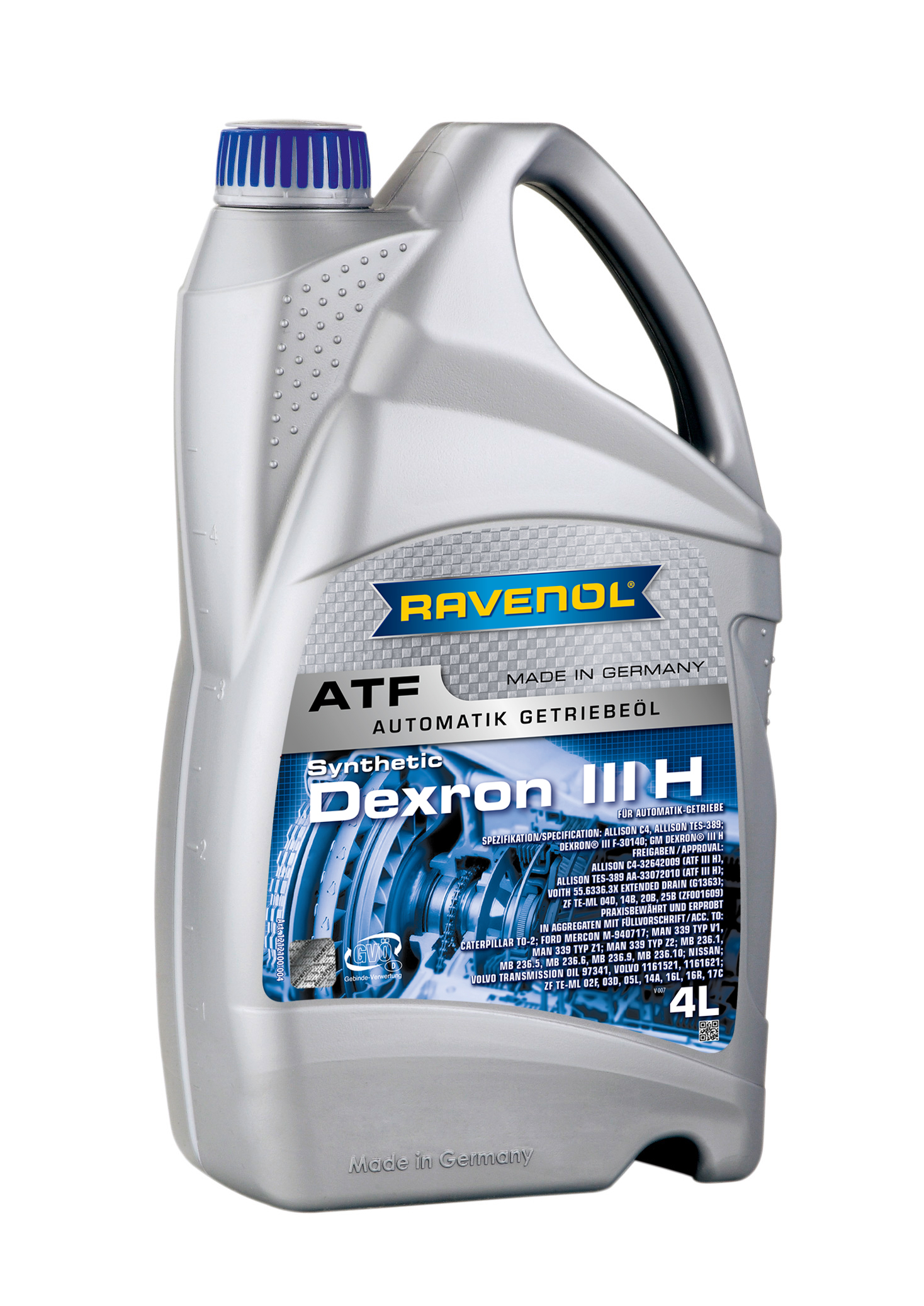 4L ATF DEXRON III H NEW ТРАНСМИССИОННОЕ МАСЛО, 4014835732896