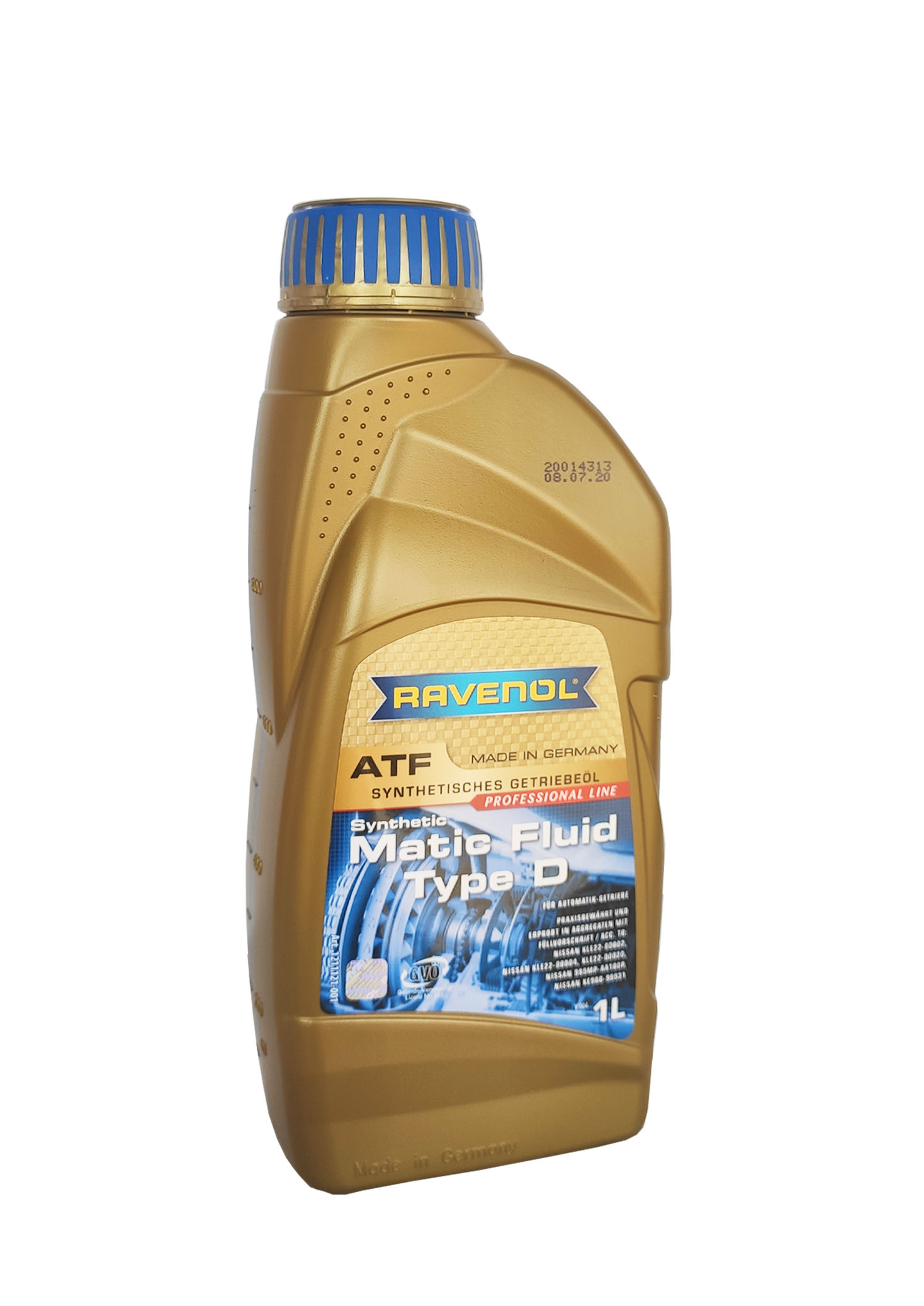 1L ATF MATIC FLUID TYPE D NEW ТРАНСМИССИОННОЕ МАСЛО, 4014835743717