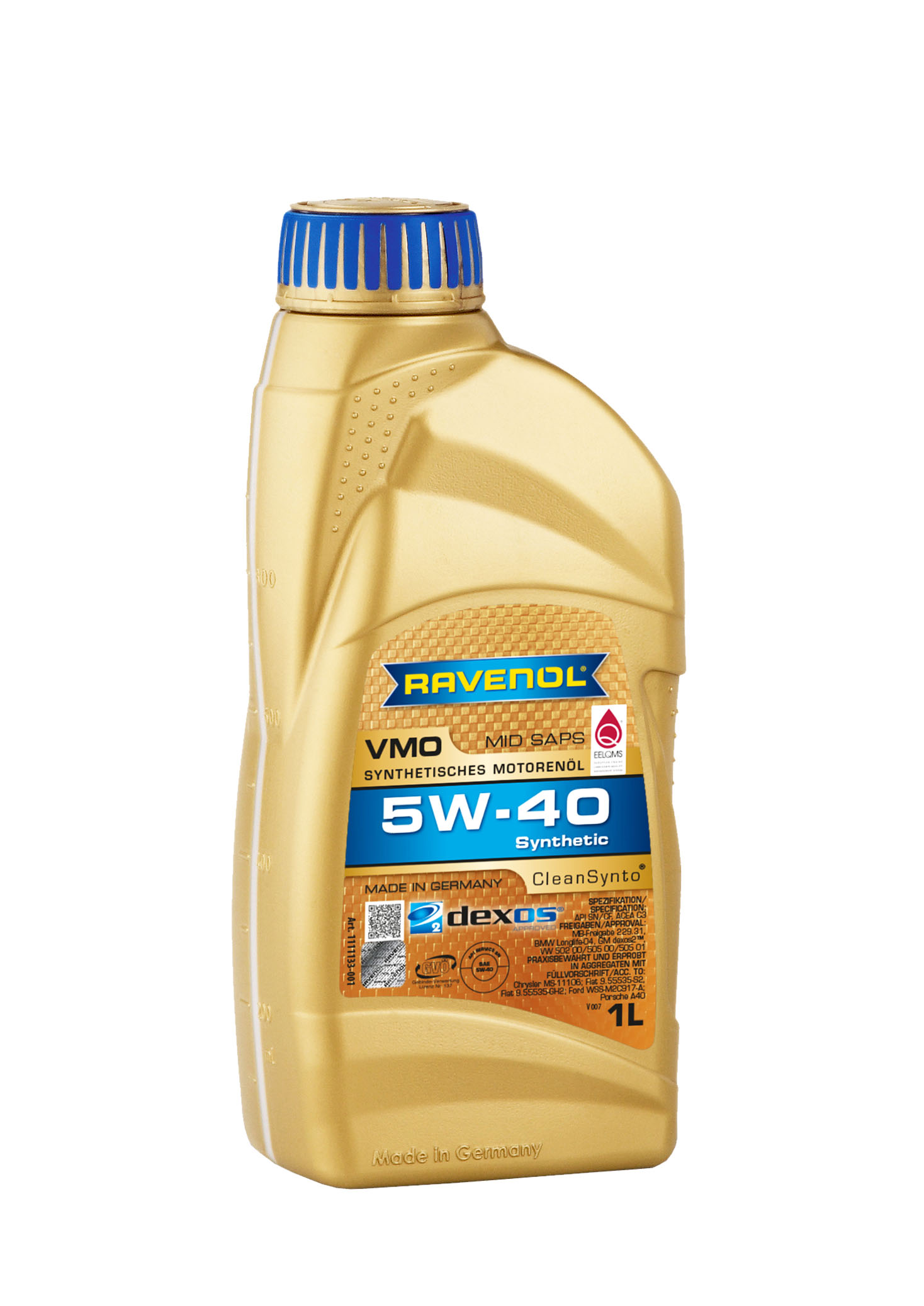 SAE 5W-40 1L VMO NEW МОТОРНОЕ МАСЛО, 4014835723818