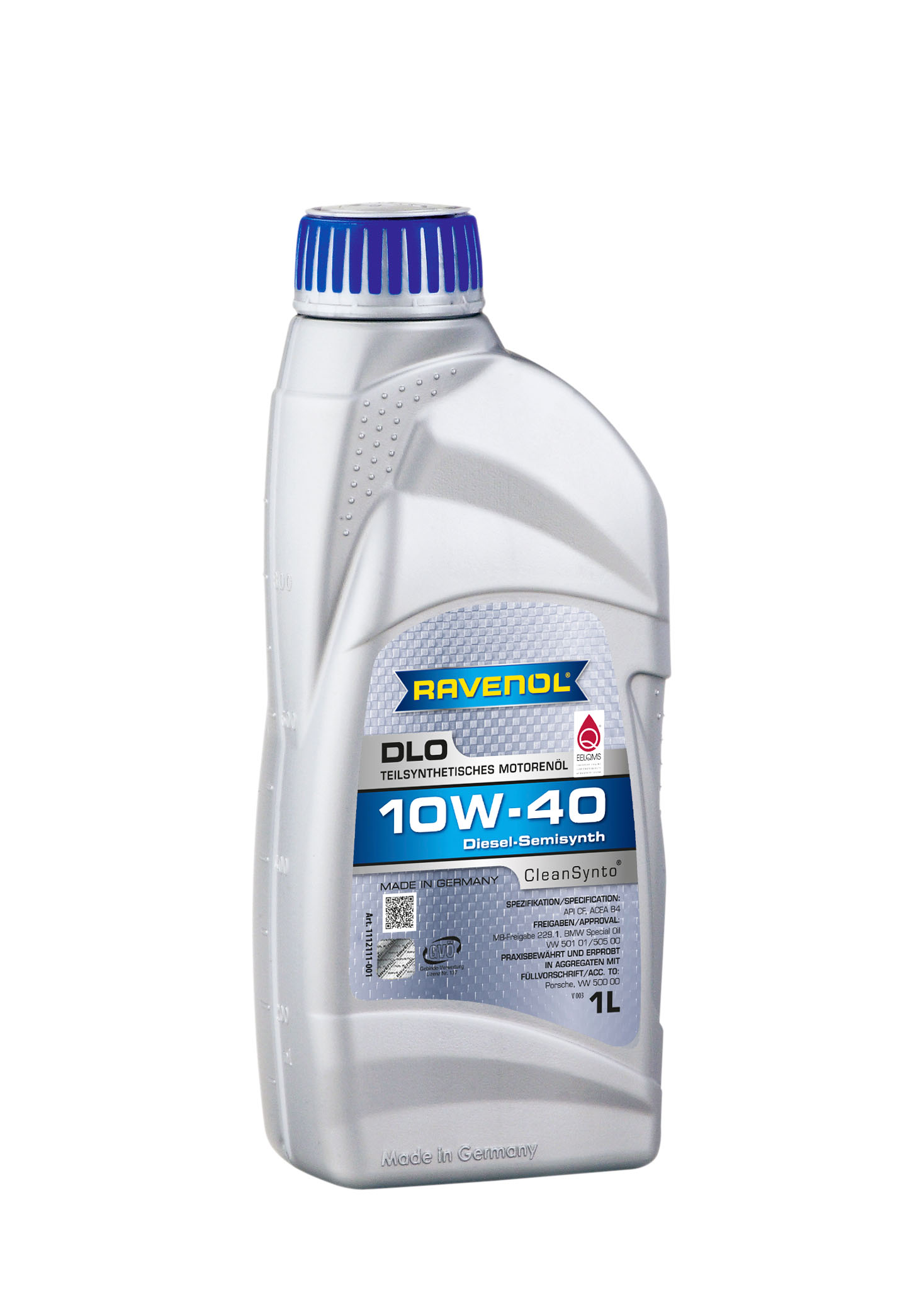 Моторное масло RAVENOL DLO SAE 10W-40, 1л, 4014835724211