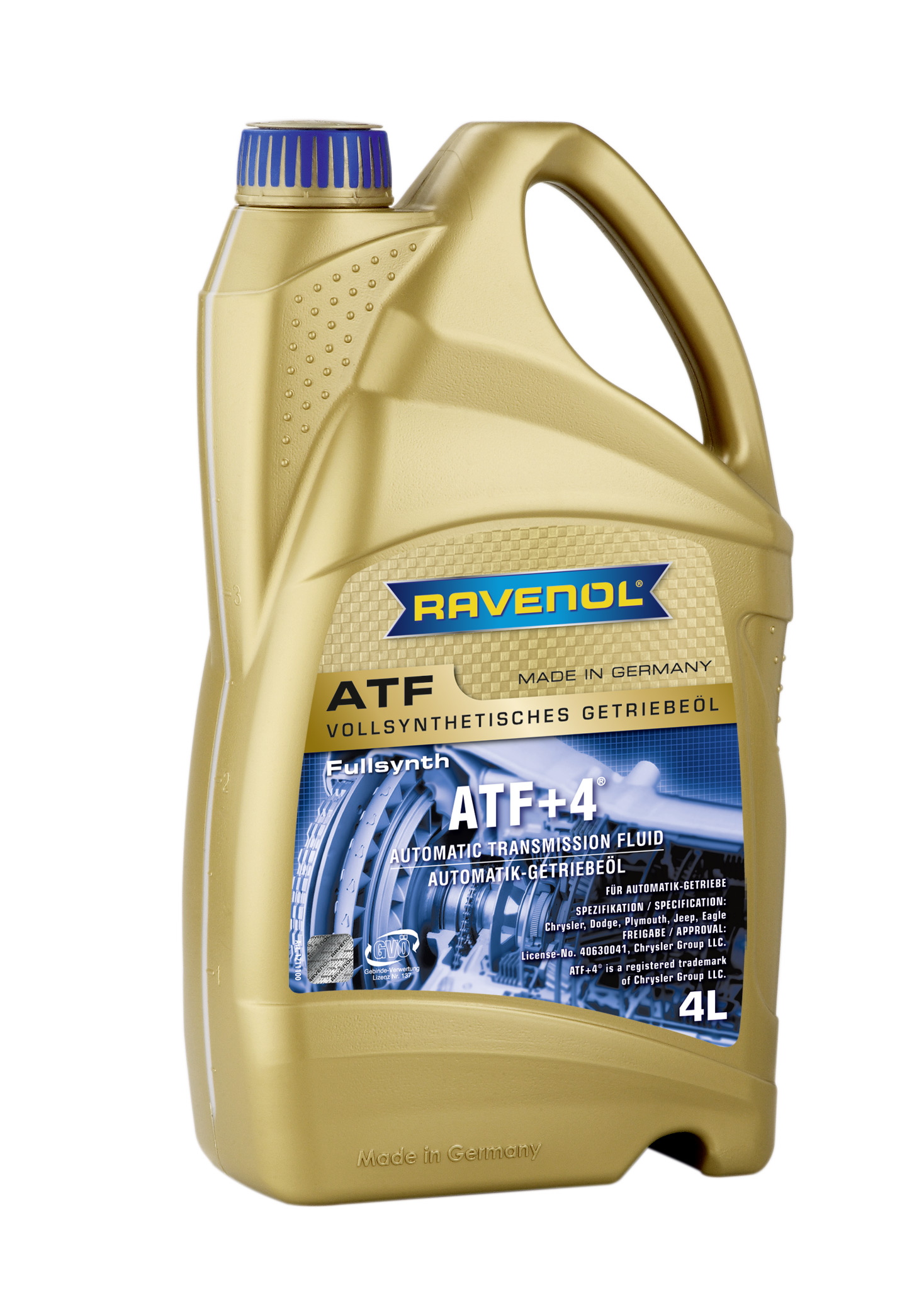 4L ATF+4 FLUID NEW ТРАНСМИССИОННОЕ МАСЛО, 4014835732193