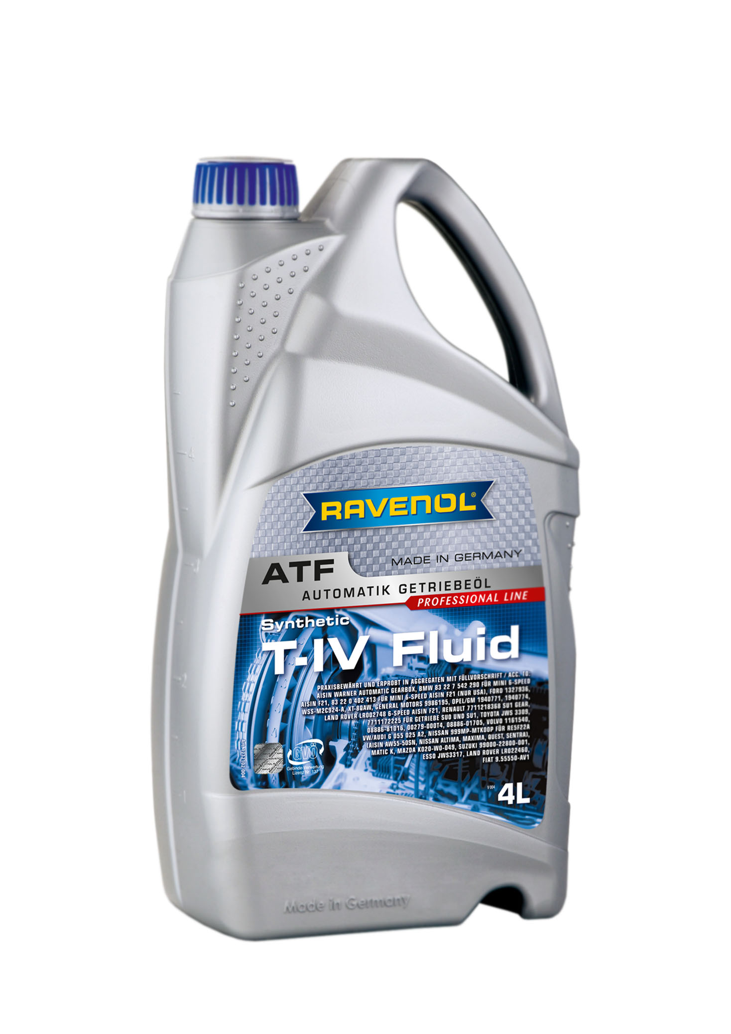4L ATF T-IV FLUID NEW ТРАНСМИССИОННОЕ МАСЛО, 4014835733091