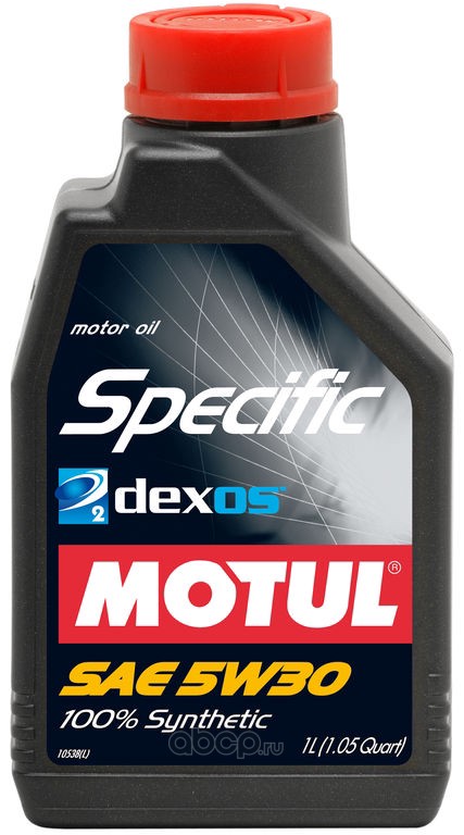 Моторное масло MOTUL SPECIFIC DEXOS 2 5W-30, 1л, 102638