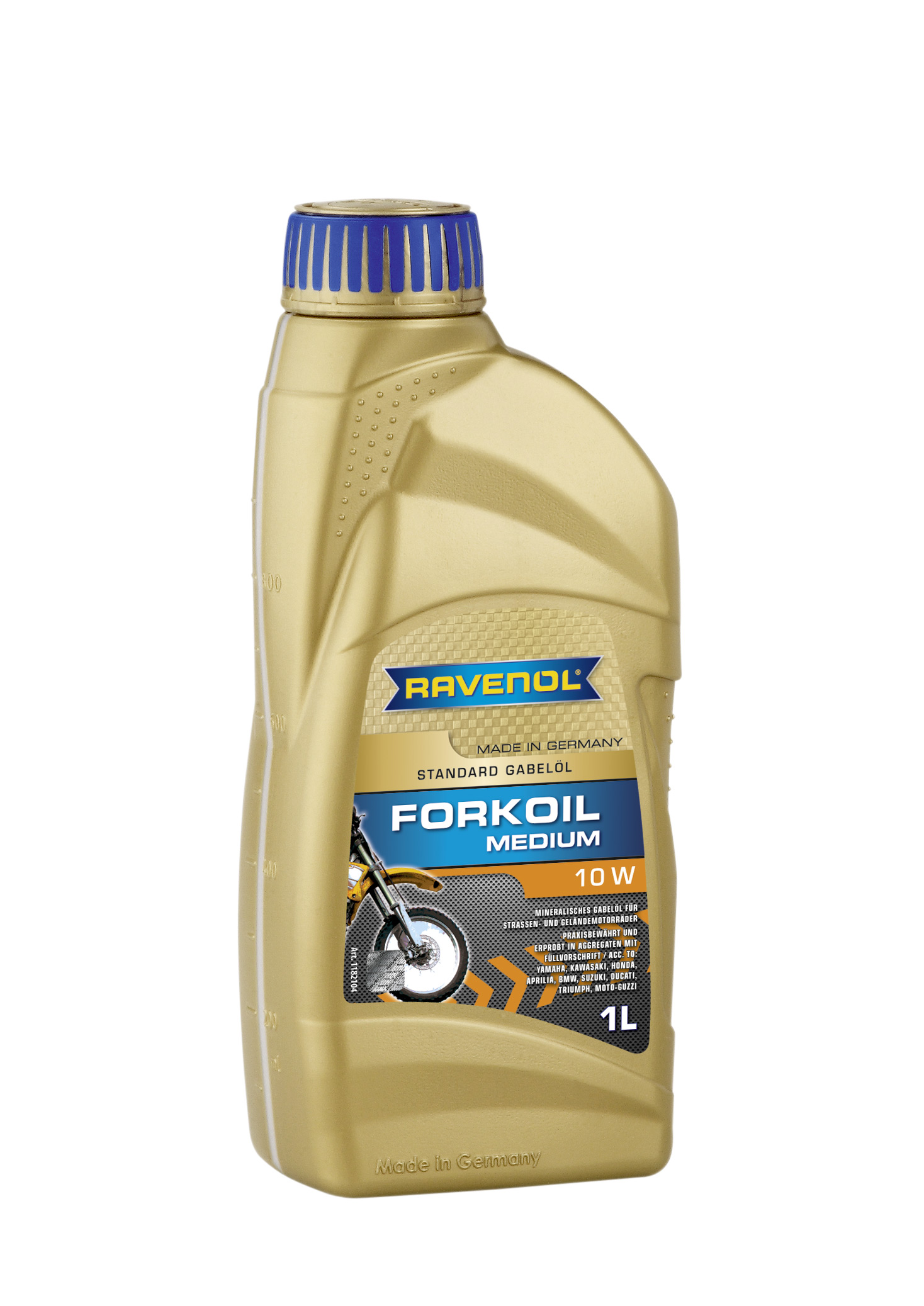 10W 1L FORKOIL MEDIUM NEW ВИЛОЧНОЕ МАСЛО, 4014835731813