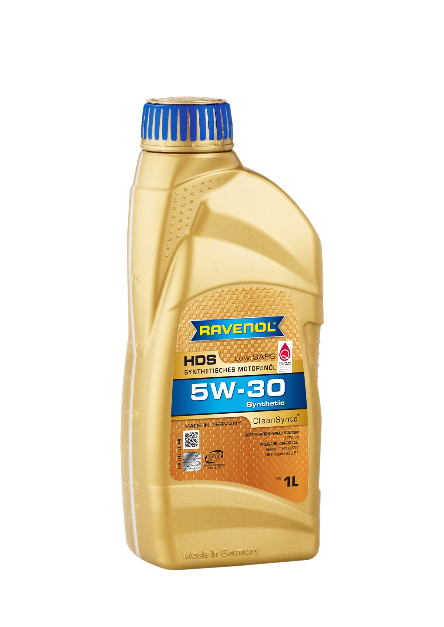 SAE 5W-30 1L HDS HYDROCRACK DIESEL SPECIF NEW МОТОРНОЕ МАСЛО, 4014835723214