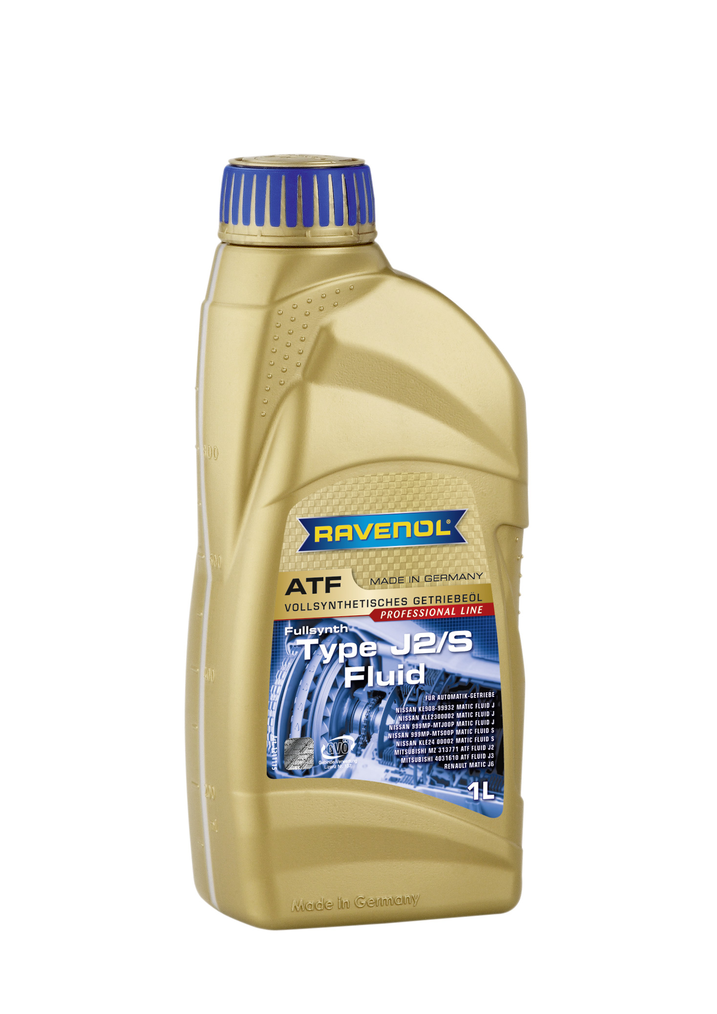 1L ATF J2/S NEW ТРАНСМИССИОННОЕ МАСЛО, 4014835718814