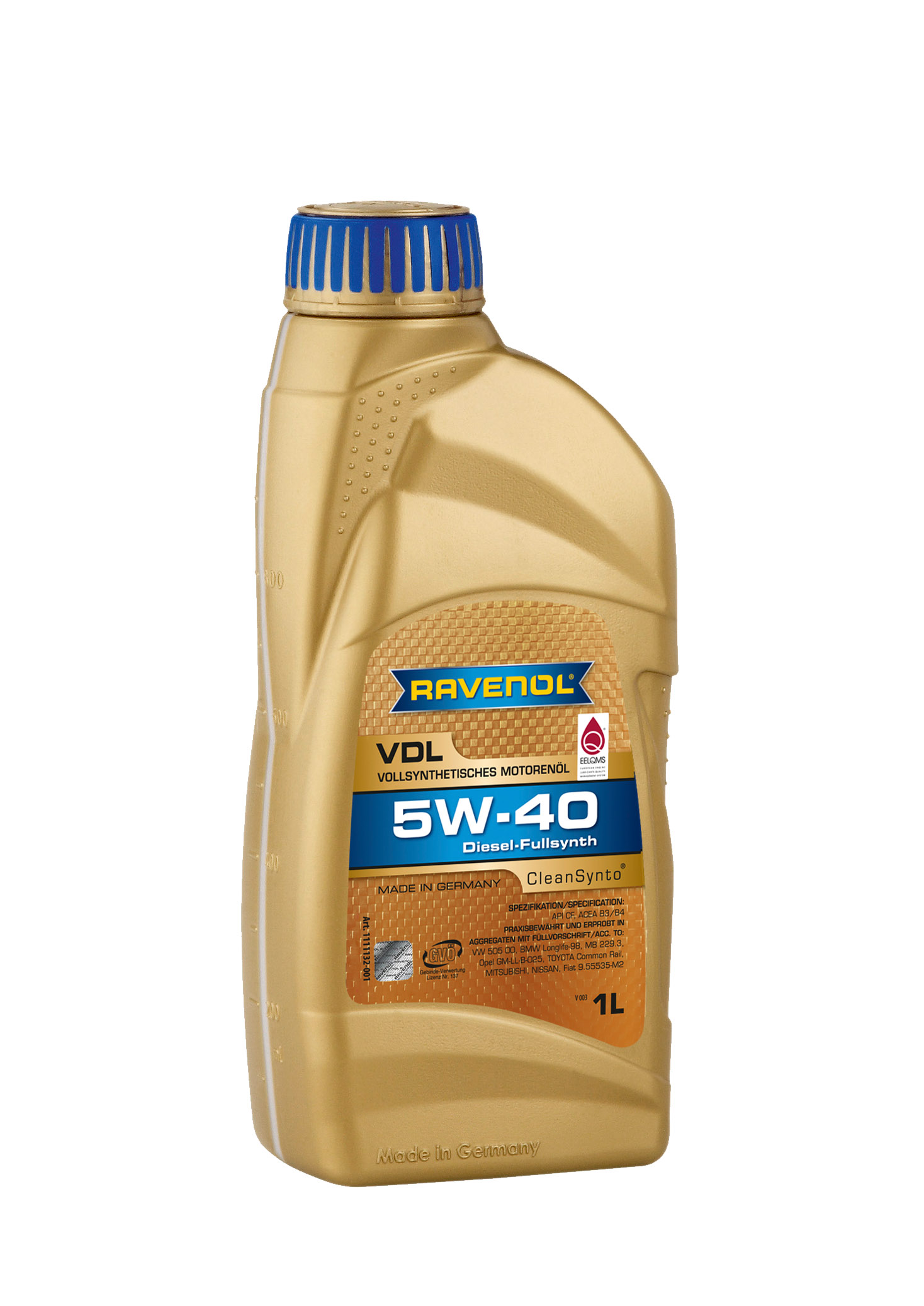 SAE 5W-40 1L VDL NEW МОТОРНОЕ МАСЛО, 4014835723719