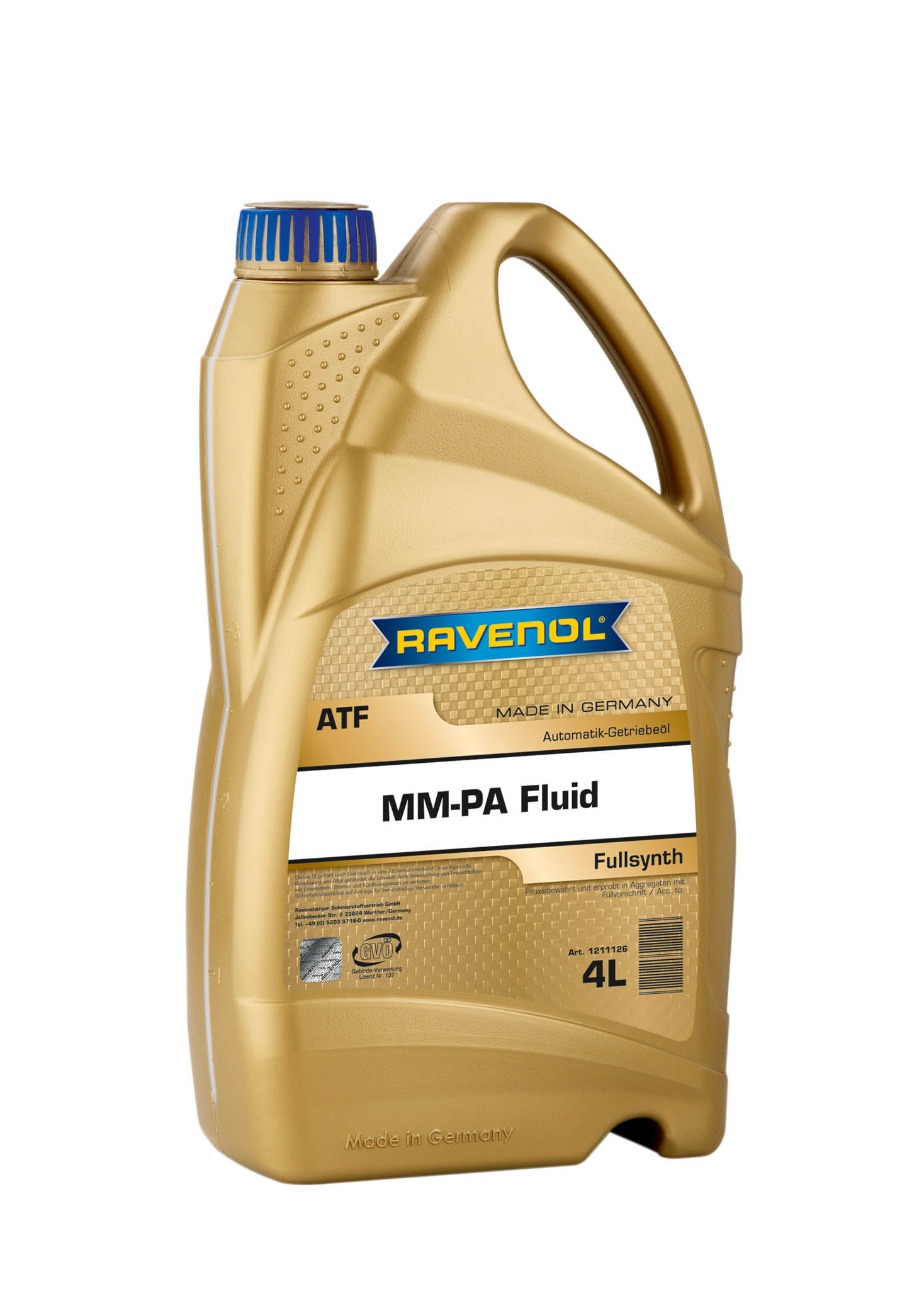 4L ATF MM-PA FLUID ТРАНСМИССИОННОЕ МАСЛО, 4014835771093