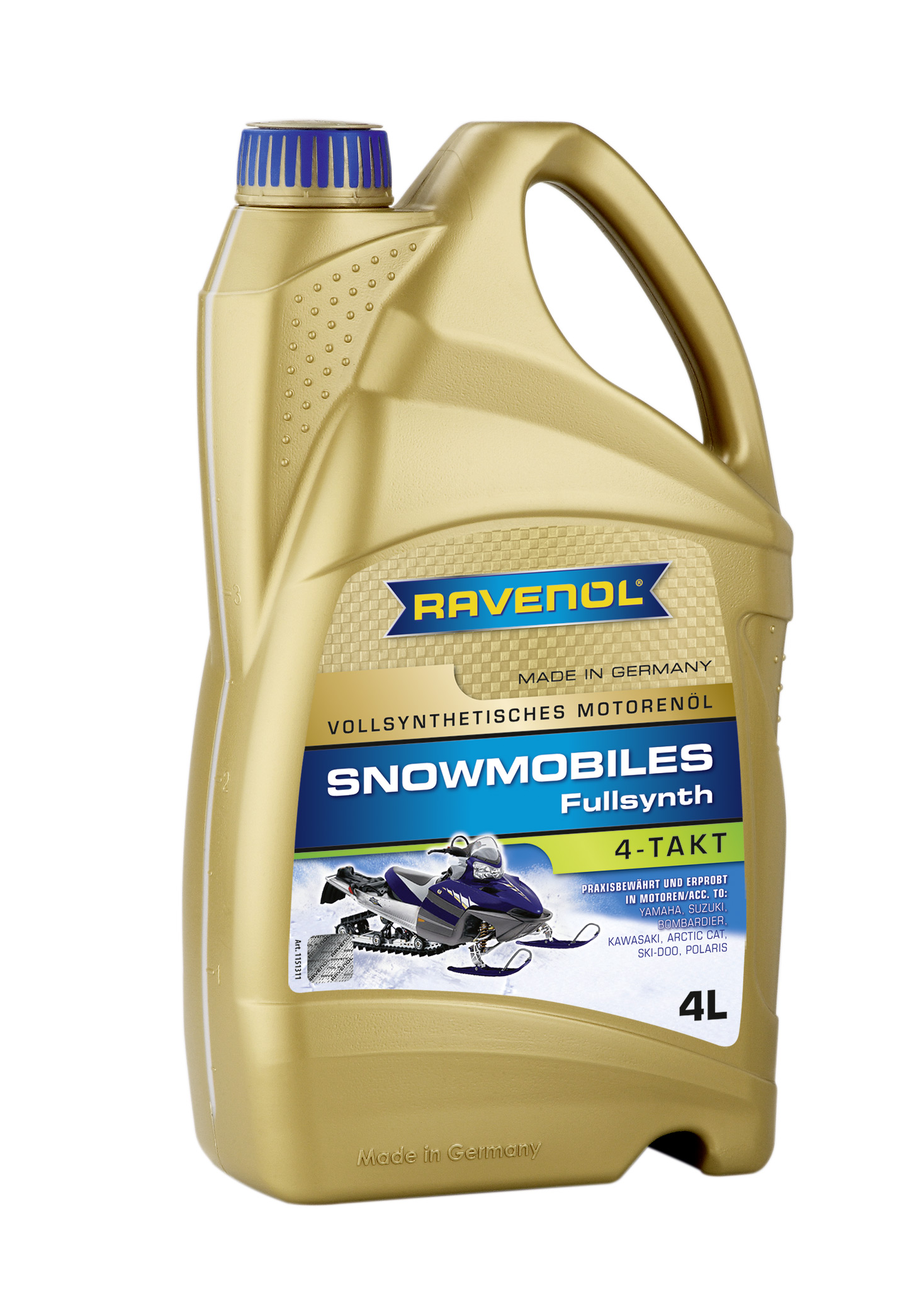 4L 4- SNOWMOBILES 4-TAKT FULLSYNTH. NEW МАСЛО ДЛЯ ТАКТ СНЕГОХОДОВ, 4014835728097
