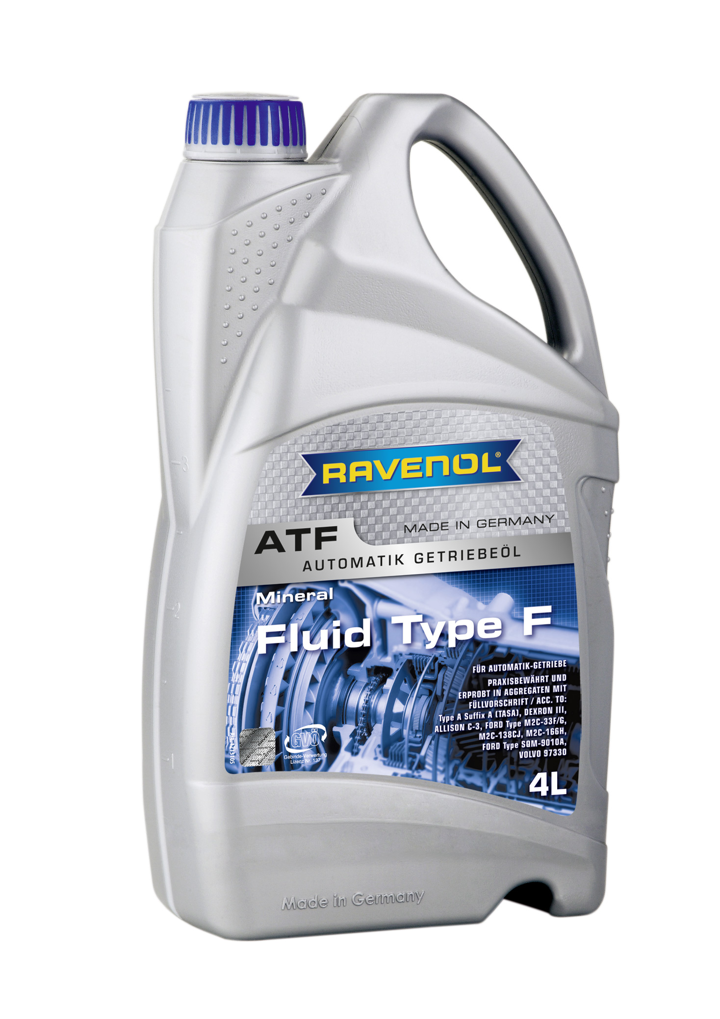 4L ATF FLUID TYPE F NEW ТРАНСМИССИОННОЕ МАСЛО, 4014835733794