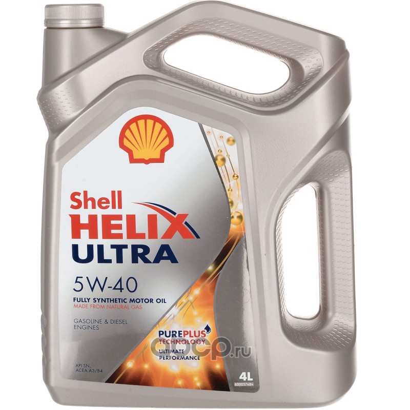 5W40 4L HELIX ULTRA МАСЛО МОТОРНОЕ СИНТЕТИЧЕСКОЕ, 550040755