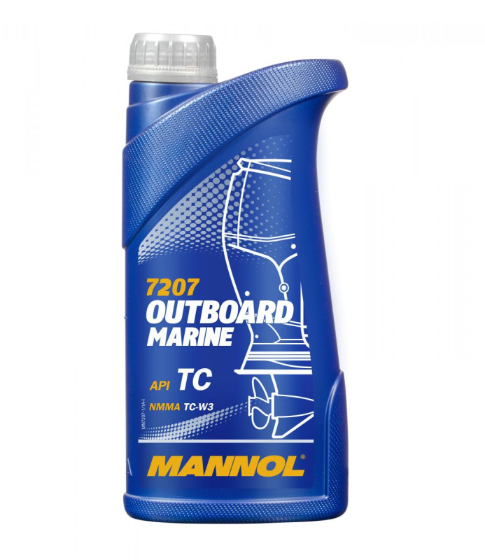 Моторное масло MANNOL OUTBOARD MARINE, 1л, 1412