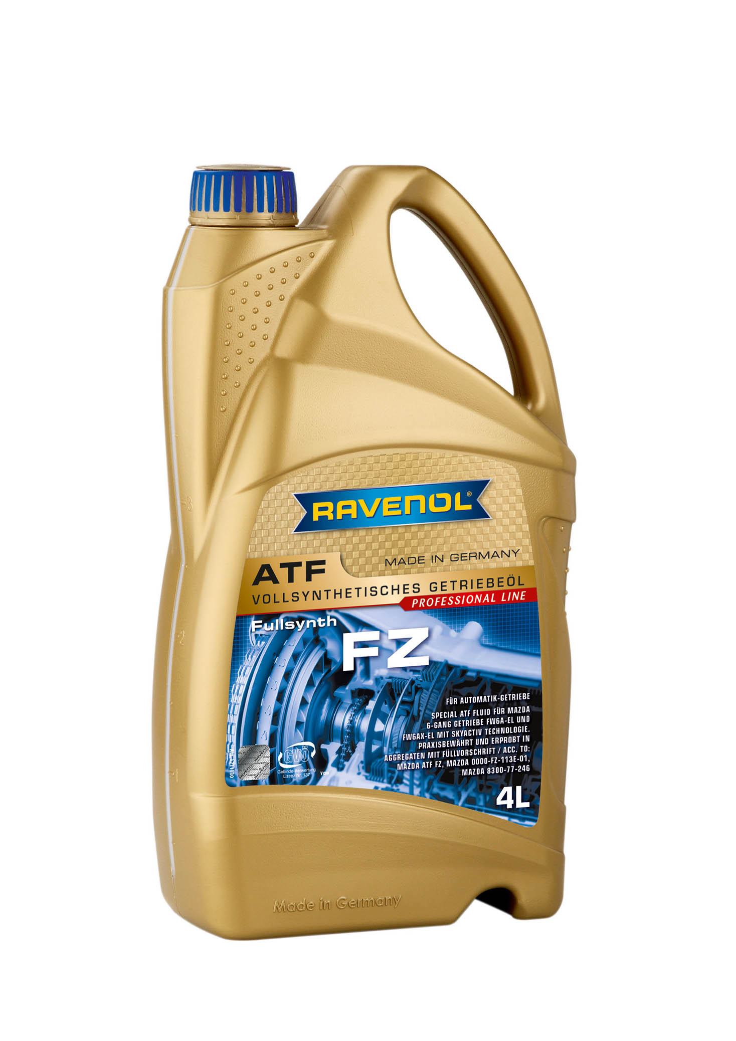 4L ATF FZ ТРАНСМИССИОННОЕ МАСЛО, 4014835799691