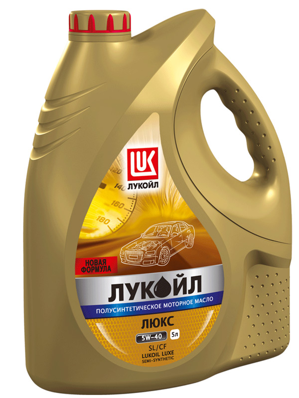 5W--40 5L (SL/CF) МАСЛО МОТОРНОЕ ПОЛУСИНТЕТИЧЕСКОЕ ЛЮКС, 19300