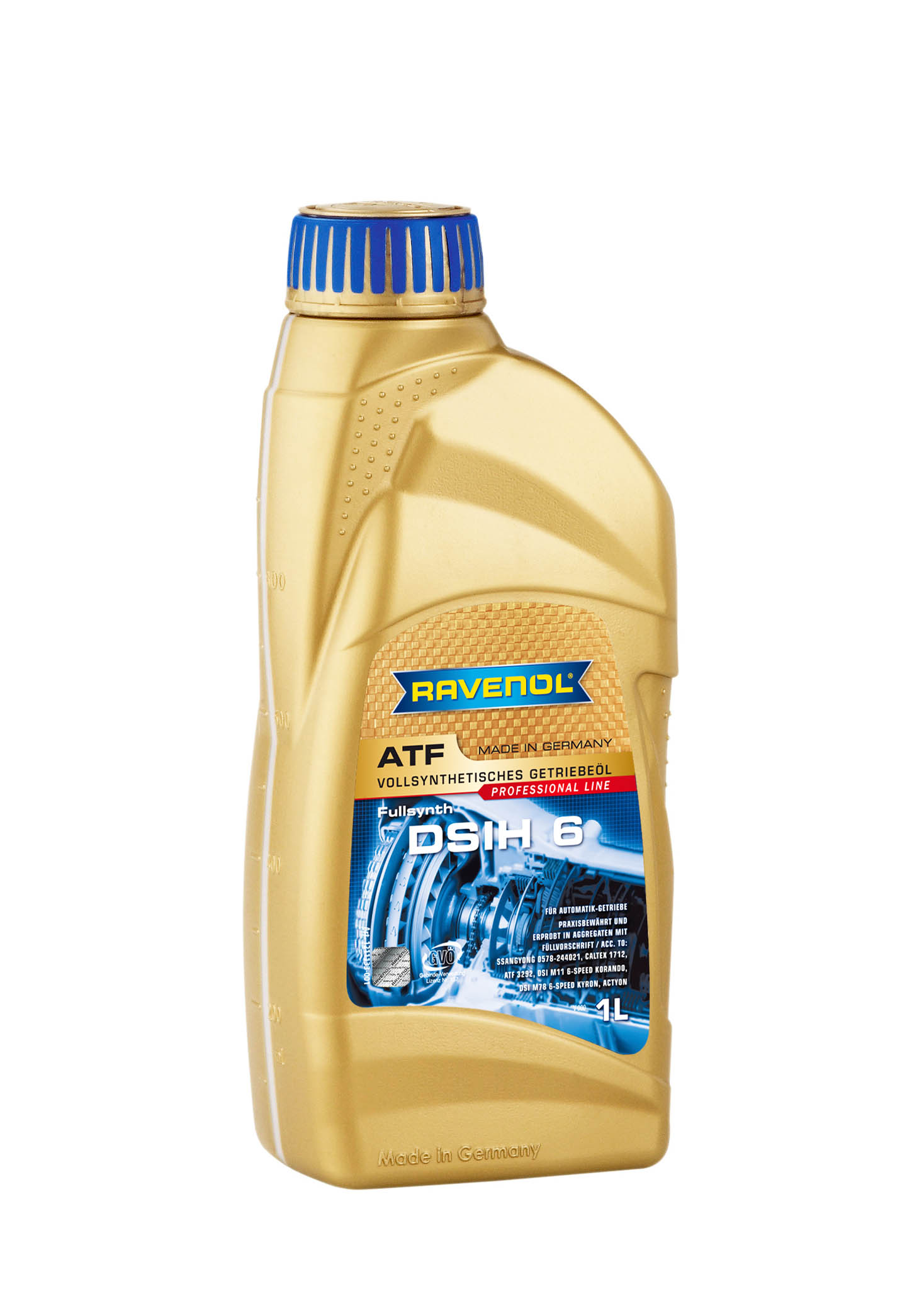 1L ATF DSIH 6 NEW ТРАНСМИССИОННОЕ МАСЛО, 4014835803770