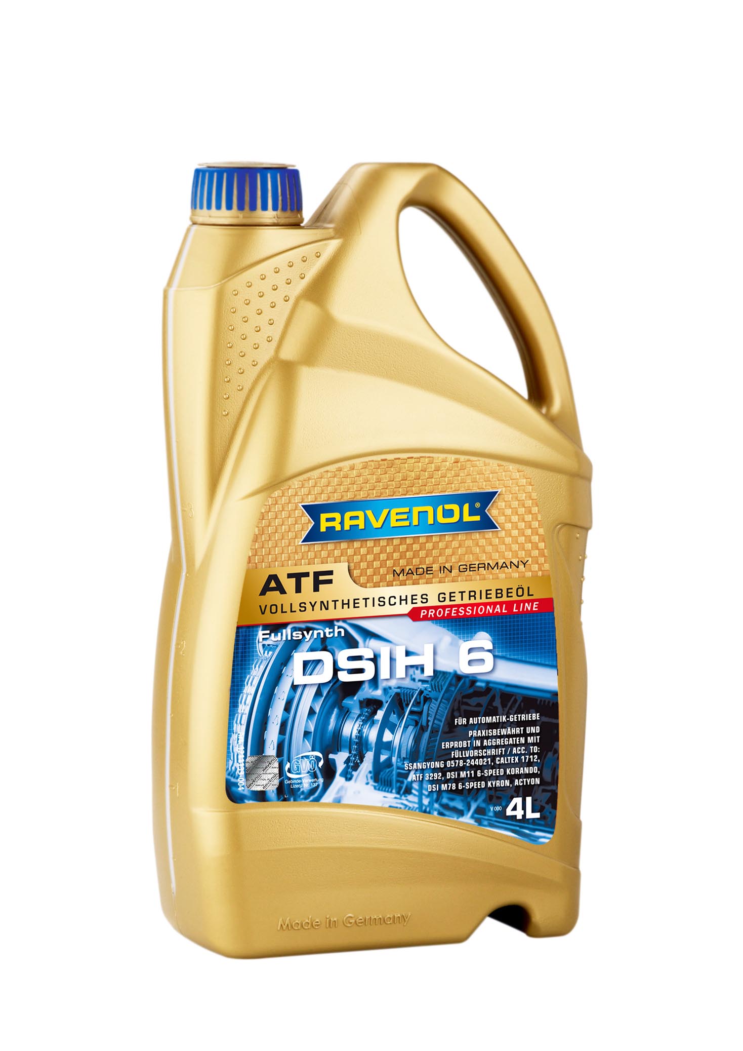 4L ATF DSIH 6 NEW ТРАНСМИССИОННОЕ МАСЛО, 4014835803787