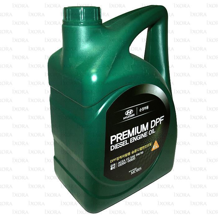 5W-30 6L PREMIUM DPF DIESEL ACEA C3 МАСЛО МОТОРНОЕ СИНТЕТИЧЕСКОЕ, 0520000620