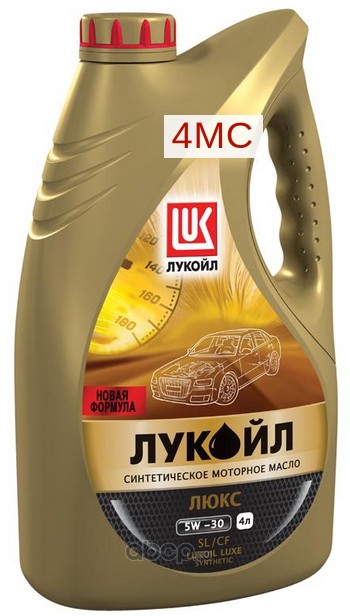 5W--30 4L (SL/CF) МАСЛО МОТОРНОЕ СИНТЕТИЧЕСКОЕ ЛЮКС, 196256