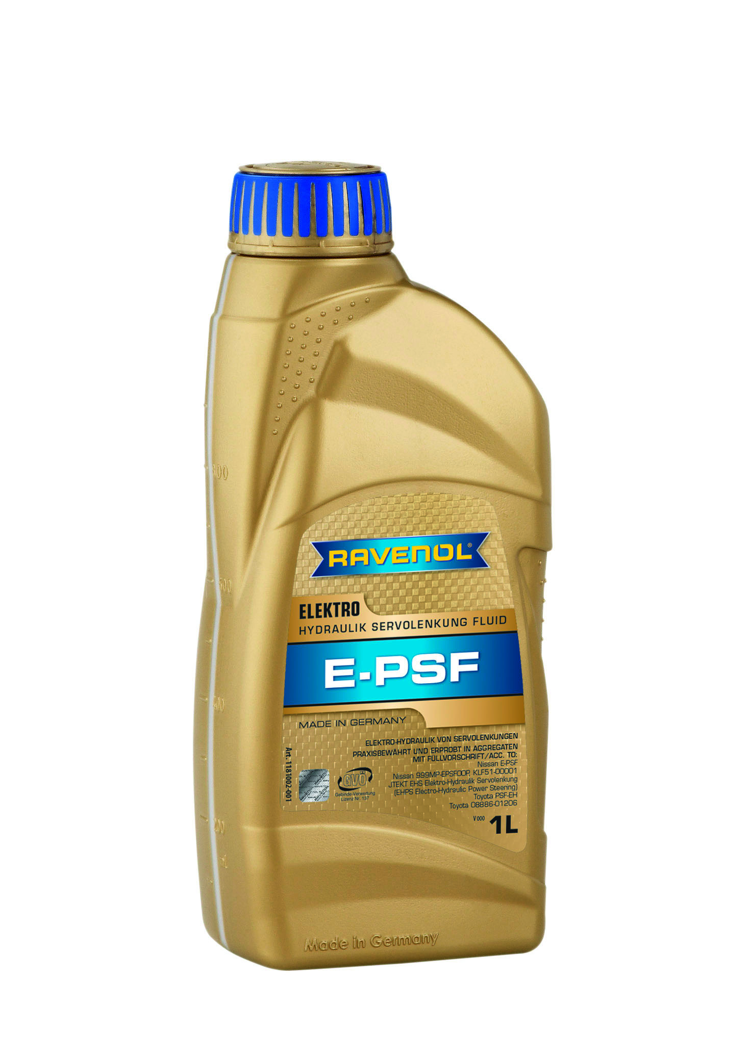 Гидравлическое масло RAVENOL Elektro-Hydraulik E-PSF Fluid ( 1л) new, 4014835839908