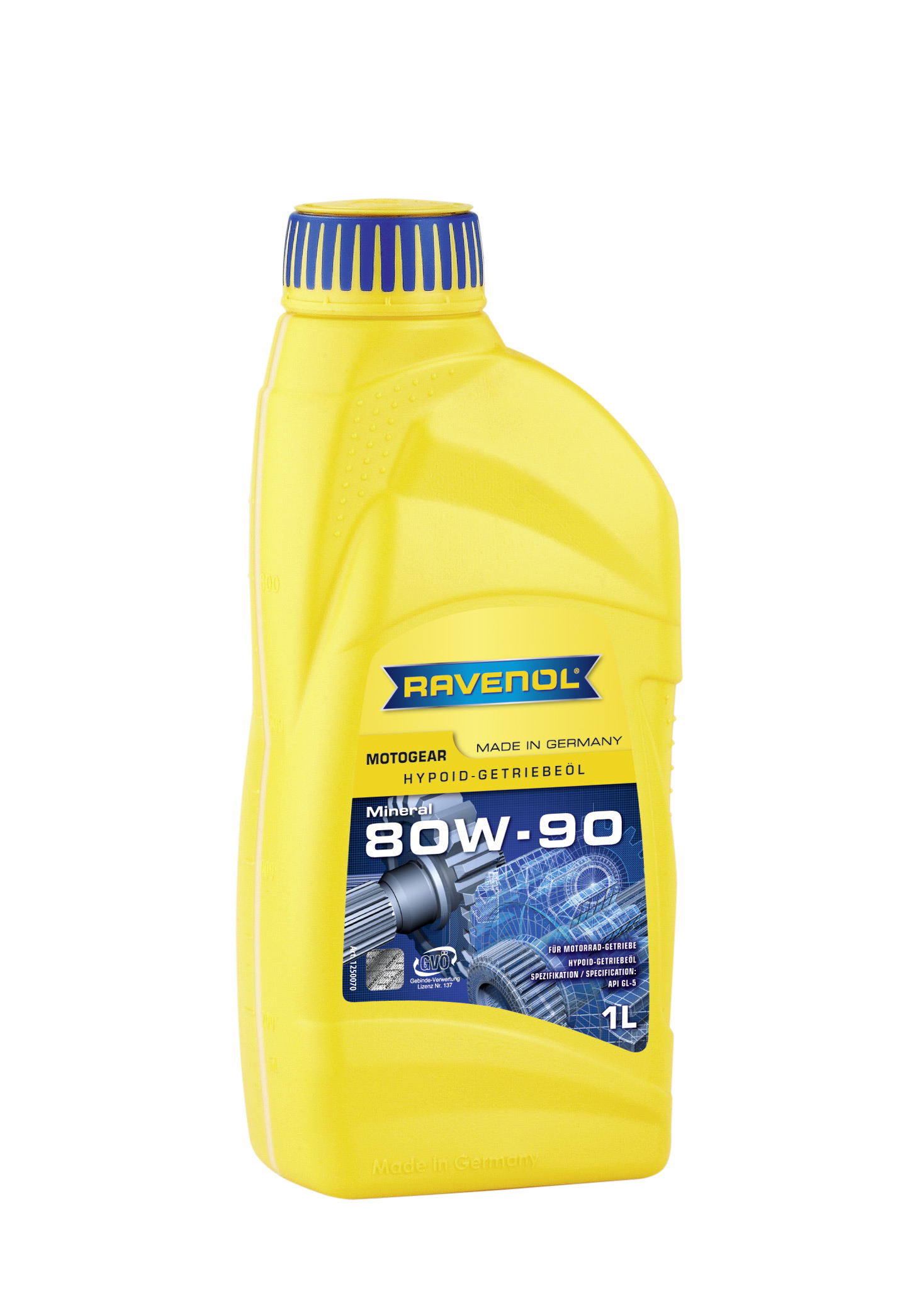 SAE 80W-90 1L MOTOGEAR GL-5 NEW ТРАНСМИССИОННОЕ МАСЛО, 4014835735415