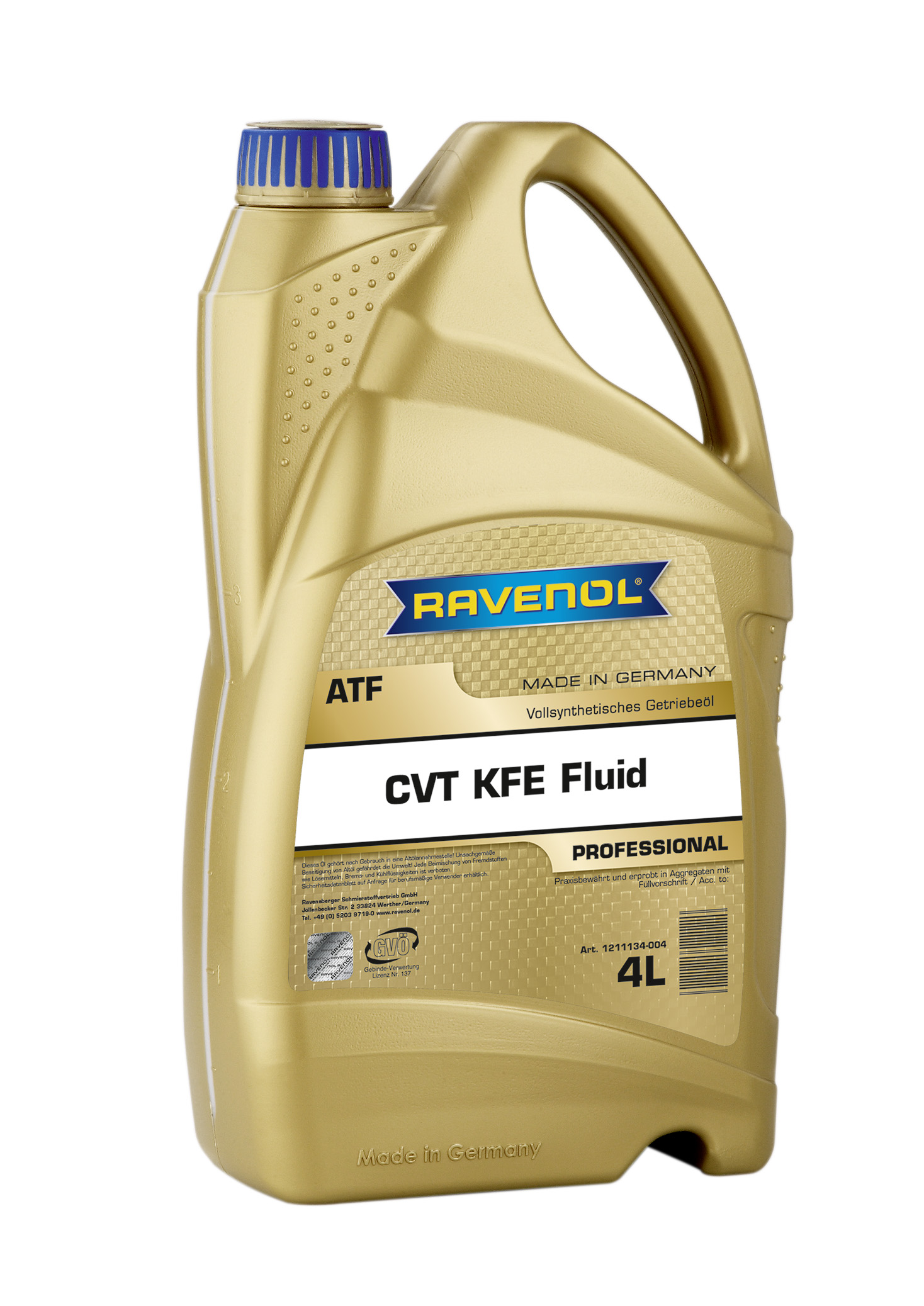 4L CVT KFE FLUID NEW ТРАНСМИССИОННОЕ МАСЛО, 4014835803725