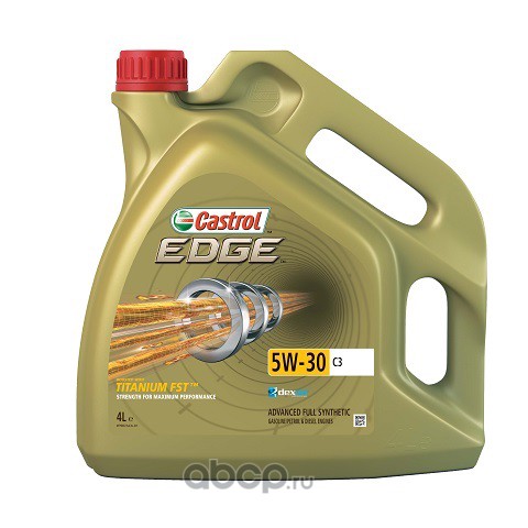 5W-30 4L EDGE C3 МОТОРНЫЕ МАСЛА ДЛЯ ЛЕГКОВЫХ АВТОМОБИЛЕЙ, 15A568