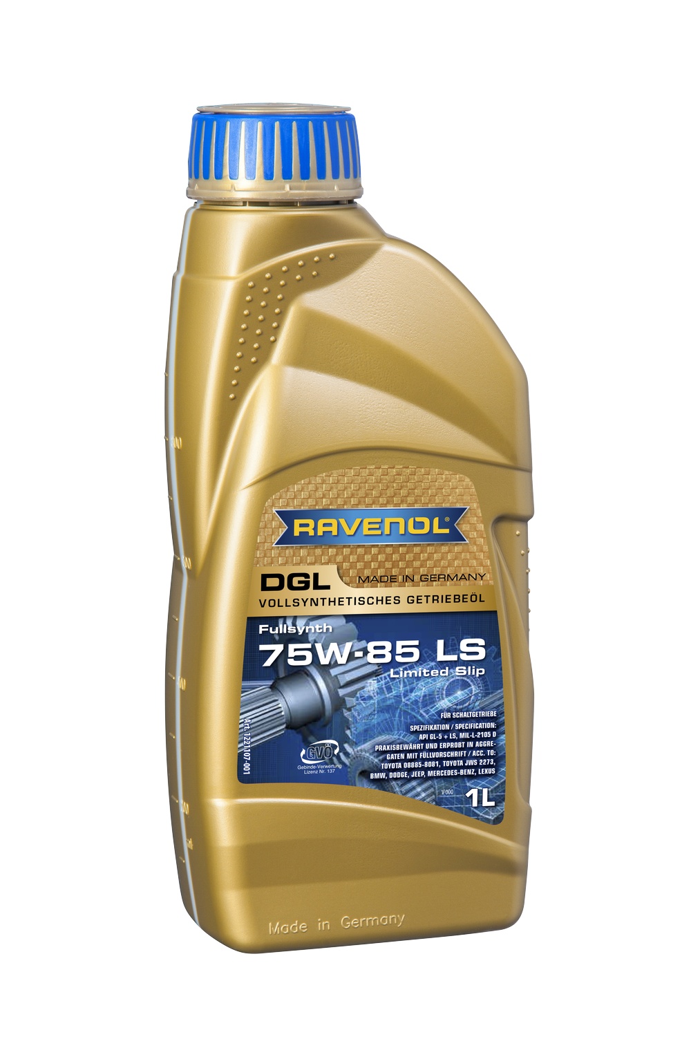 SAE 75W-85 1L DGL ТРАНСМИССИОННОЕ МАСЛО, 4014835848610