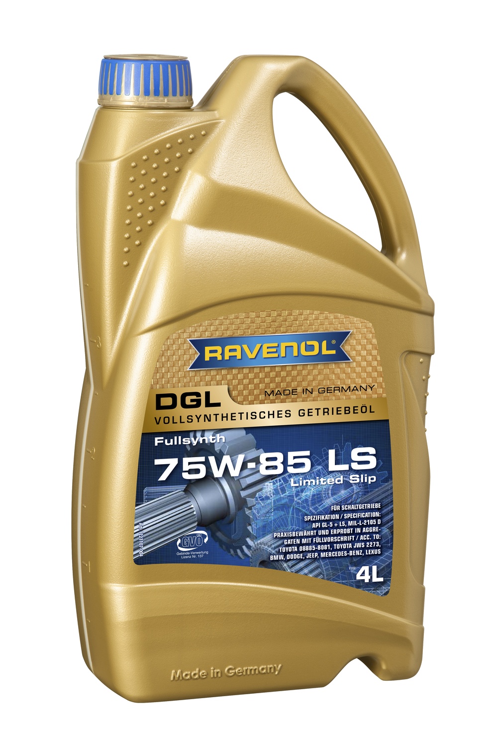 SAE 75W-85 4L DGL ТРАНСМИССИОННОЕ МАСЛО