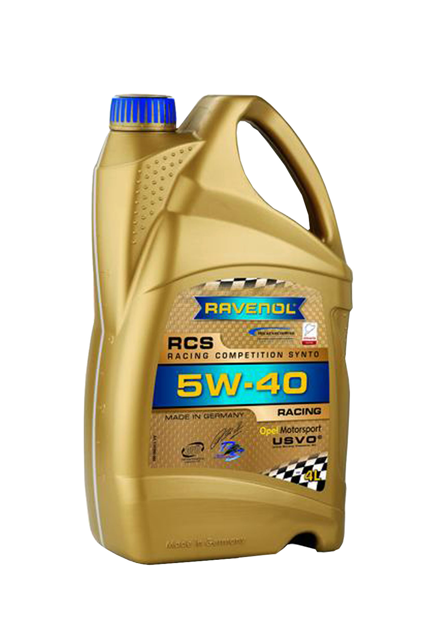 Моторное масло RAVENOL RCS Racing Competition Synto SAE 5W-40, 4л, 4014835741997