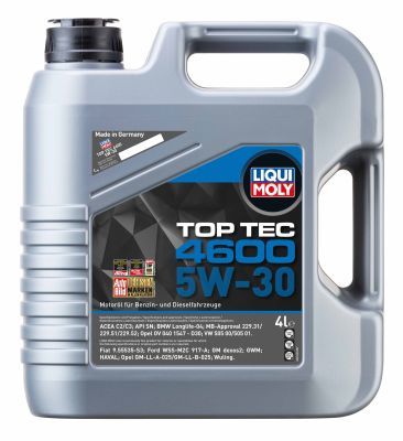 5W-30 4L 3763 LIQUIMOLY TOP TEC 4600 SP C2/C3 НС-СИНТ. МОТ.МАСЛО, 3763