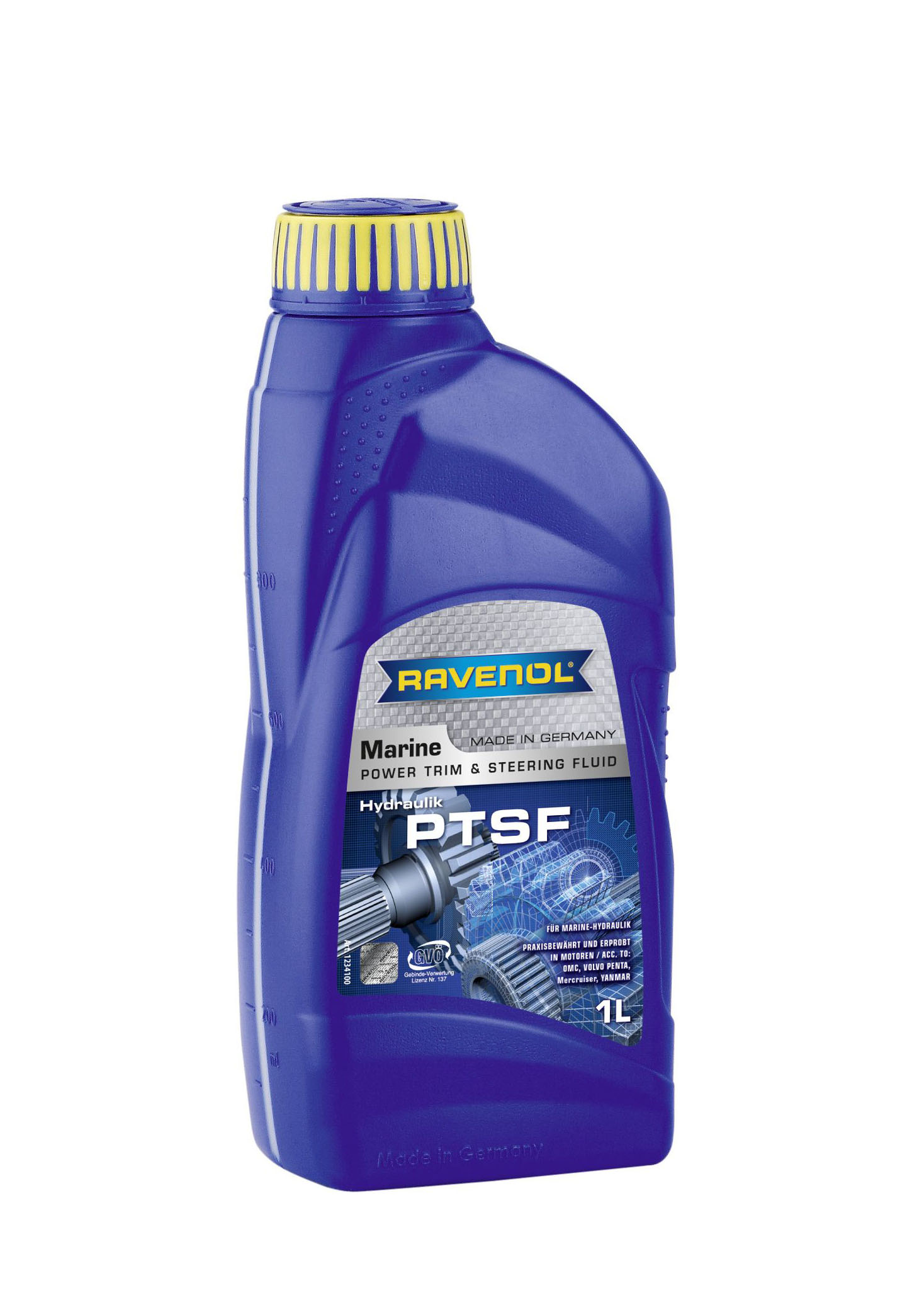 1L MARINE POWER TRIM U.STEERING FLUID NEW ГИДРАВЛИЧЕСКОЕ МАСЛО, 4014835735019