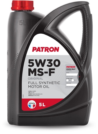 Моторное масло PATRON ORIGINAL MS-F 5W-30, 5л, 5W30MSF5LORIGINAL