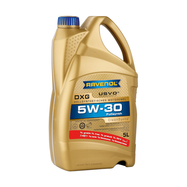 Моторное масло RAVENOL DXG SAE 5W-30, 5л , 4014835851689