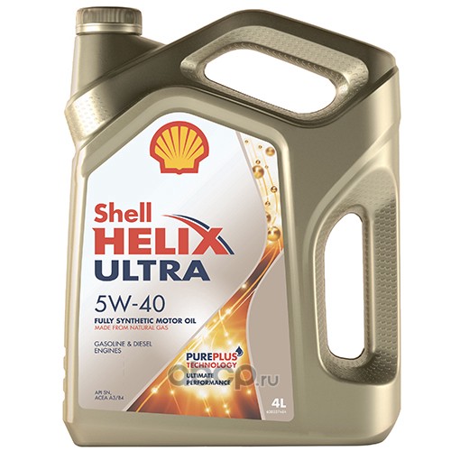 5W40 4L HELIX ULTRA МАСЛО МОТОРНОЕ СИНТЕТИЧЕСКОЕ, 550046361