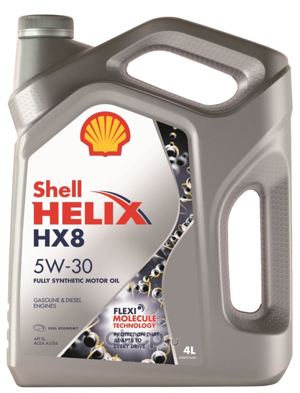 5W-30 4L HELIX HX8 SYNTHETIC МОТОРНОЕ МАСЛО СИНТЕТИЧЕСКОЕ, 550046364