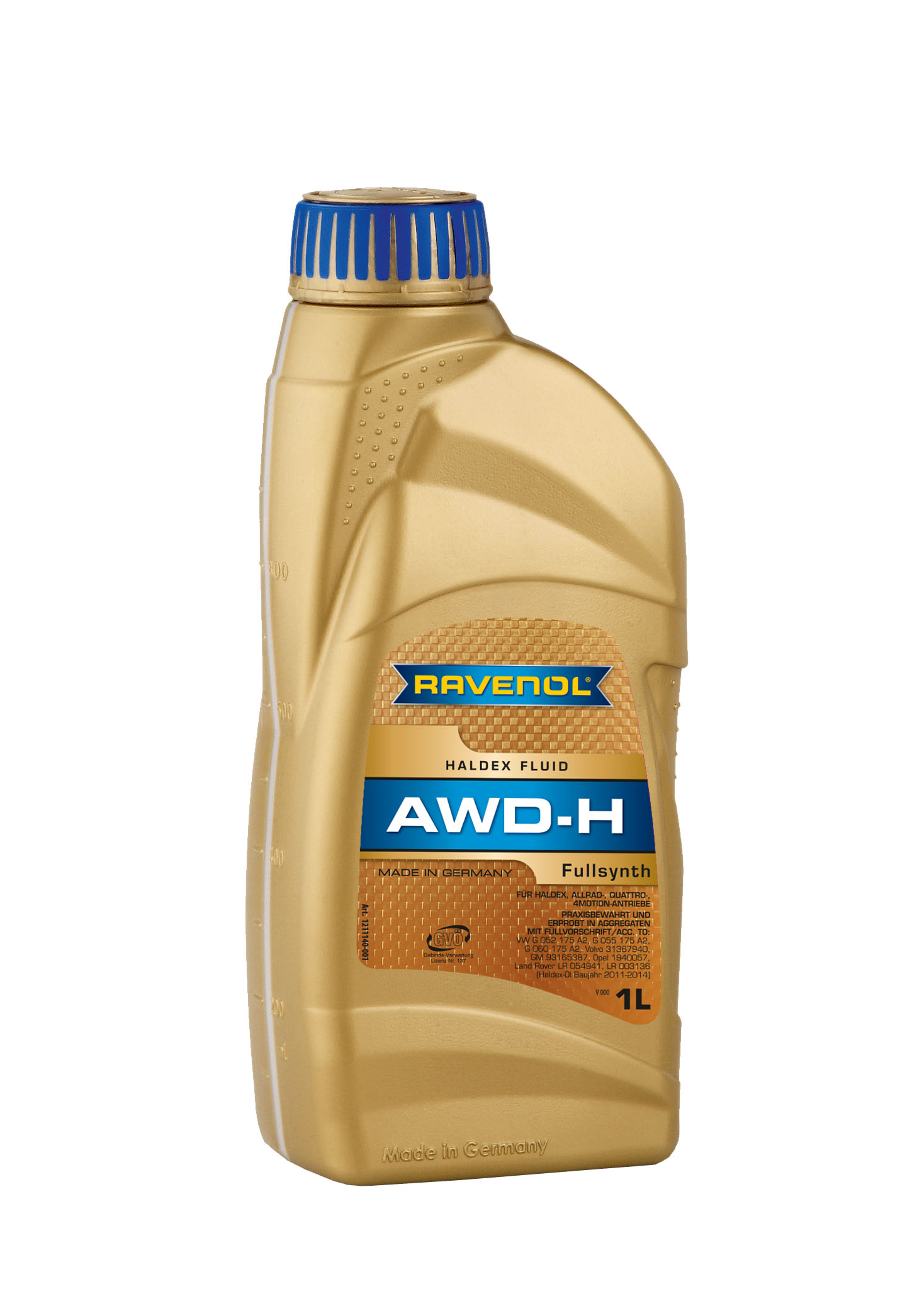 1L AWD-H FLUID ТРАНСМИССИОННОЕ МАСЛО, 4014835855786