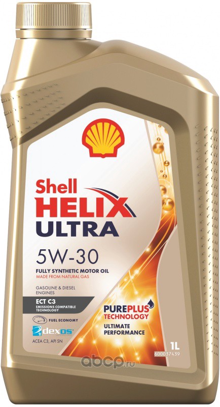 5W-30 1L HELIX ULTRA ECT C3 МОТОРНОЕ МАСЛО СИНТЕТИЧЕСКОЕ, 550046369