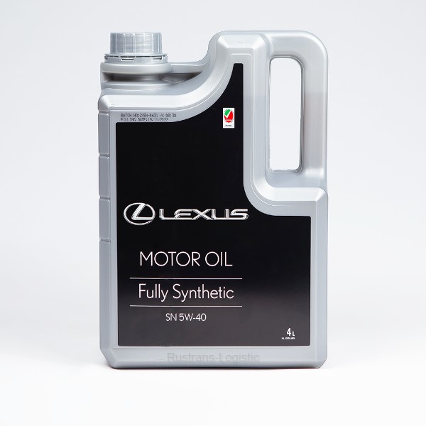 SAE 5W-40 4L LEXUS SN МАСЛО МОТОРНОЕ СИНТЕТИЧЕСКОЕ, 0888083717