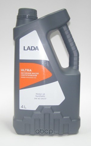 Моторное масло LADA Ultra 5W-40 (ROS), 4л, 88888R05400400