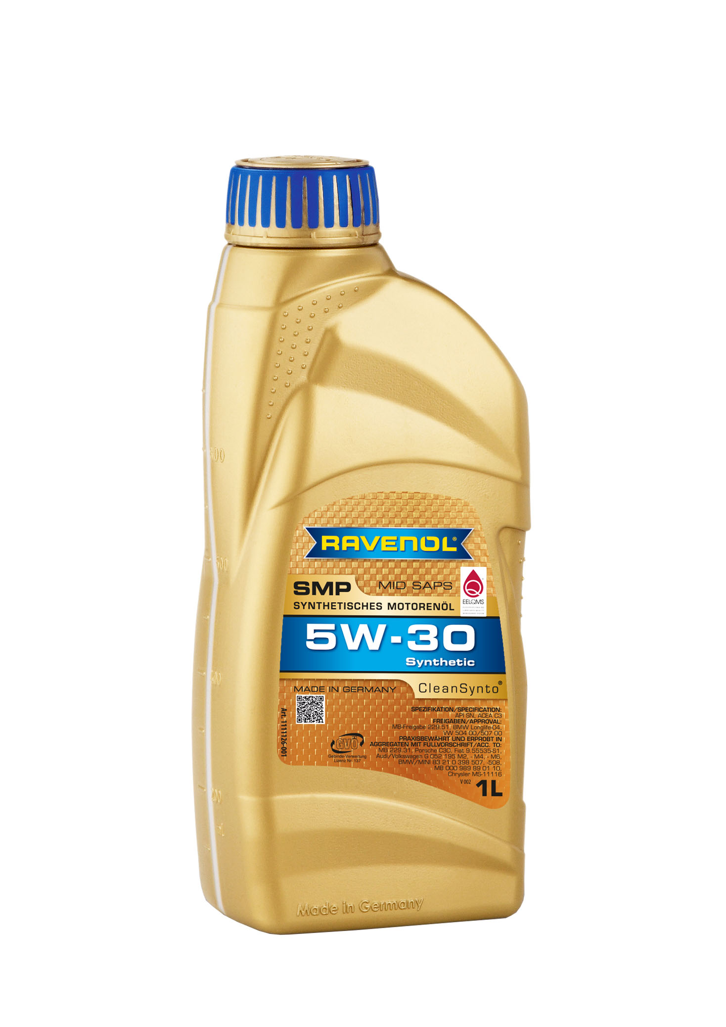 SAE 5W-30 1L SMP МОТОРНОЕ МАСЛО, 4014835856981