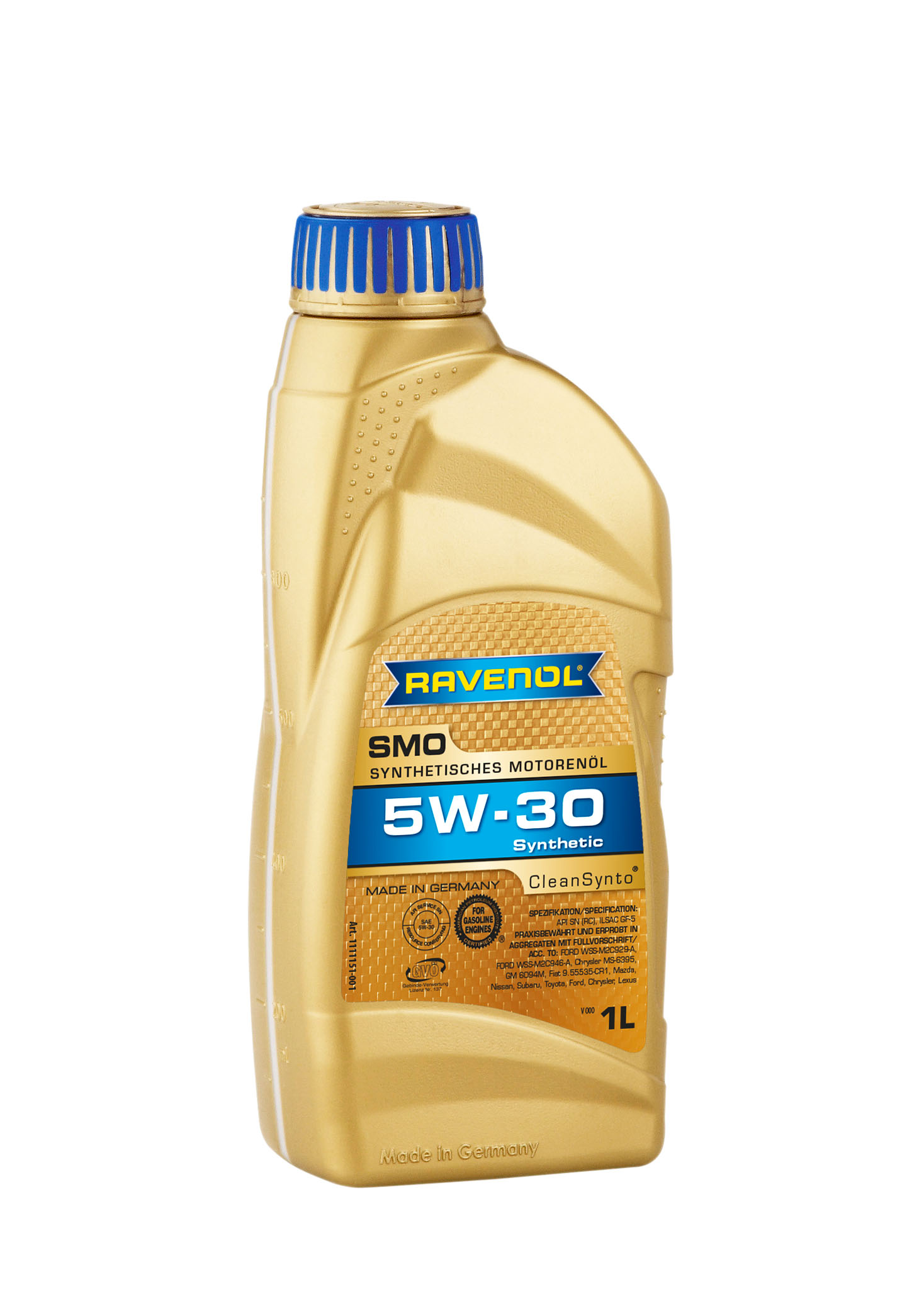 SAE 5W-30 1L SMO МОТОРНОЕ МАСЛО, 4014835860117