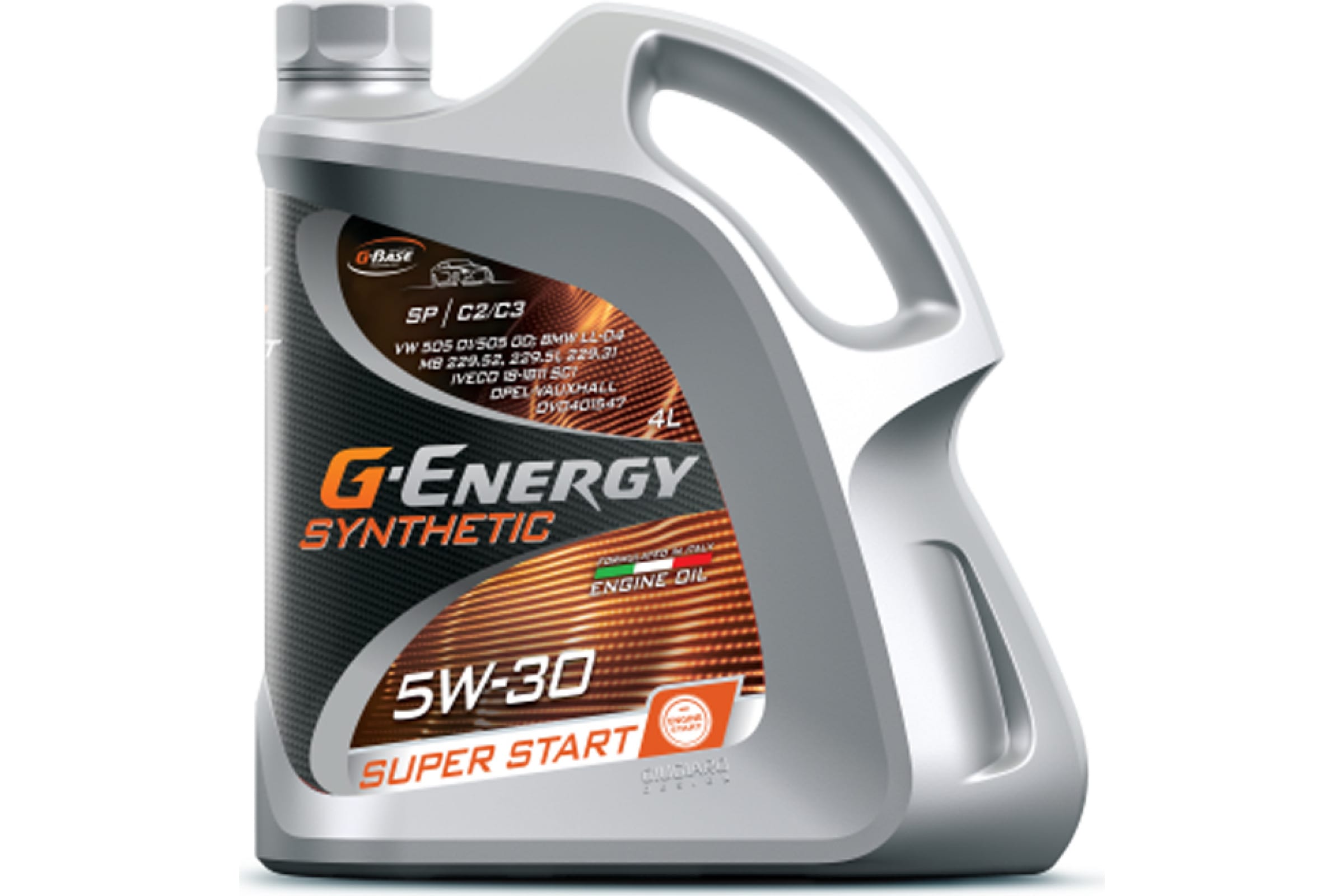 5W-30 4L G-ENERGY SYNTHETIC SUPER START МАСЛО МОТОР. СИНТЕТИЧ., 253142400